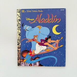 Disney Aladdin A Little Golden Book- Vintage 1992
